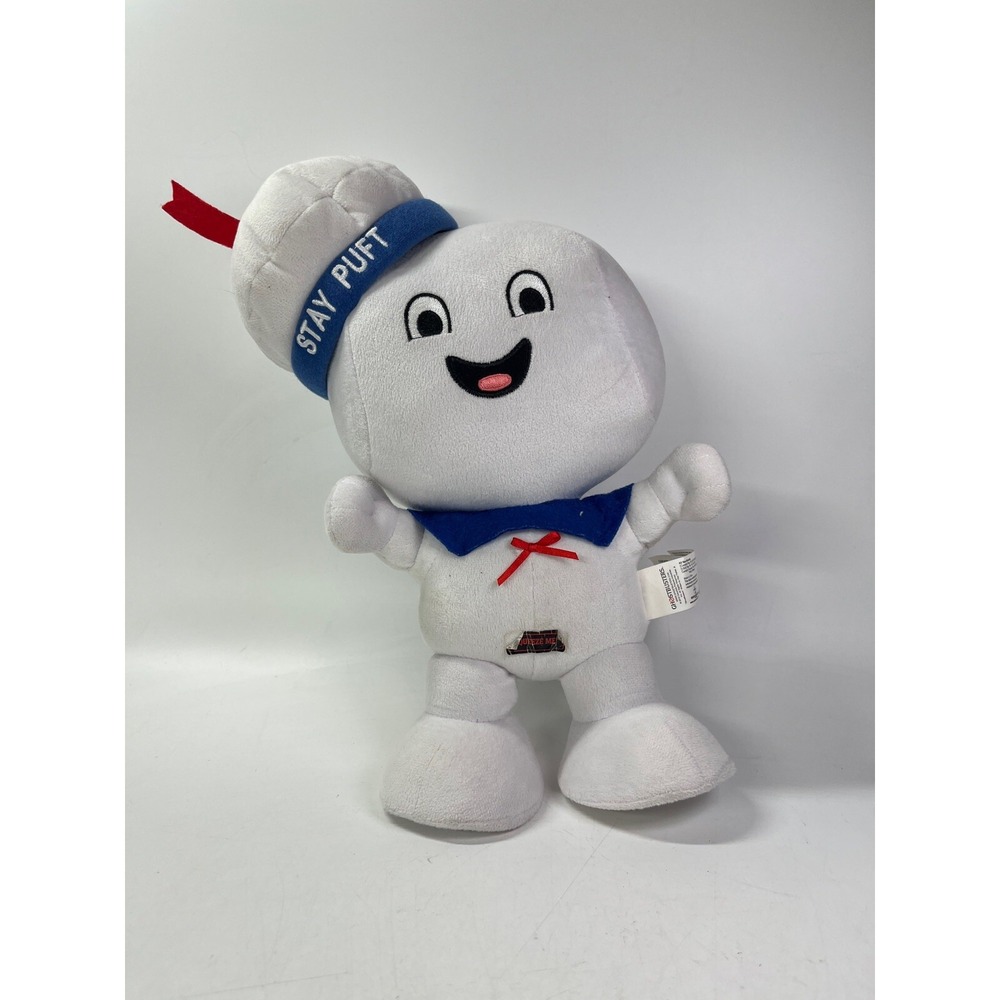 STAY PUFT MARSHMALLOW MAN from Ghostbusters - 13" Plays Theme Song! VIDEO